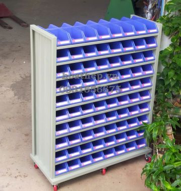 Kệ dụng cụ 2 mặt 10 tầng