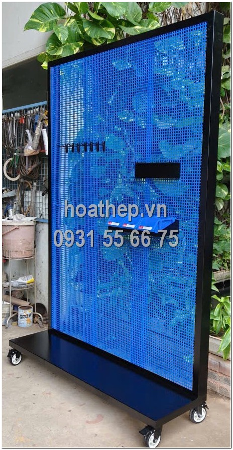 Bảng treo dụng cụ chân đế, Bảng treo dụng cụ đứng, Pegboard stand , Giá treo dụng cụ di động, Kệ treo dụng cụ công nghiệp, Bảng đục lỗ treo dụng cụ