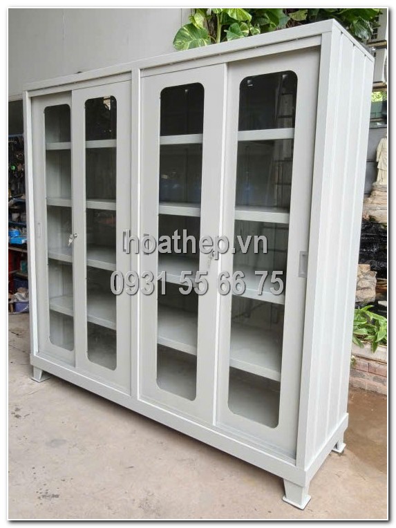 tủ đựng dụng cụ cửa k&iacute;nh c&aacute;nh trượt,  tủ k&iacute;nh c&aacute;nh trượt 4 c&aacute;nh,  tủ c&aacute;nh trượt k&iacute;nh cường lực,  tủ k&iacute;nh 2000x600x2000,  tủ đựng đồ c&aacute;nh l&ugrave;a